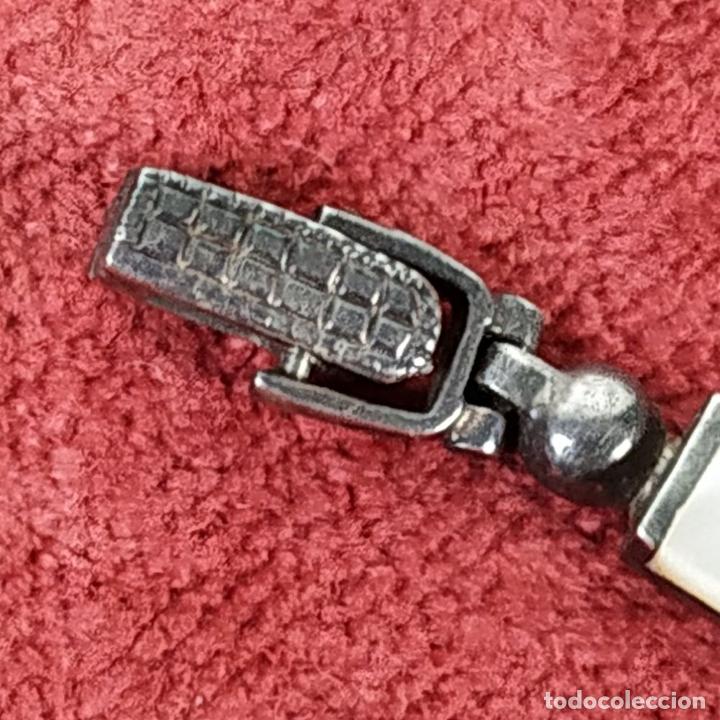 Joyeria: PULSERA DE DAMA. PLATA Y N&Aacute;CAR. ESPA&Ntilde;A. CIRCA 1930 - Foto 2