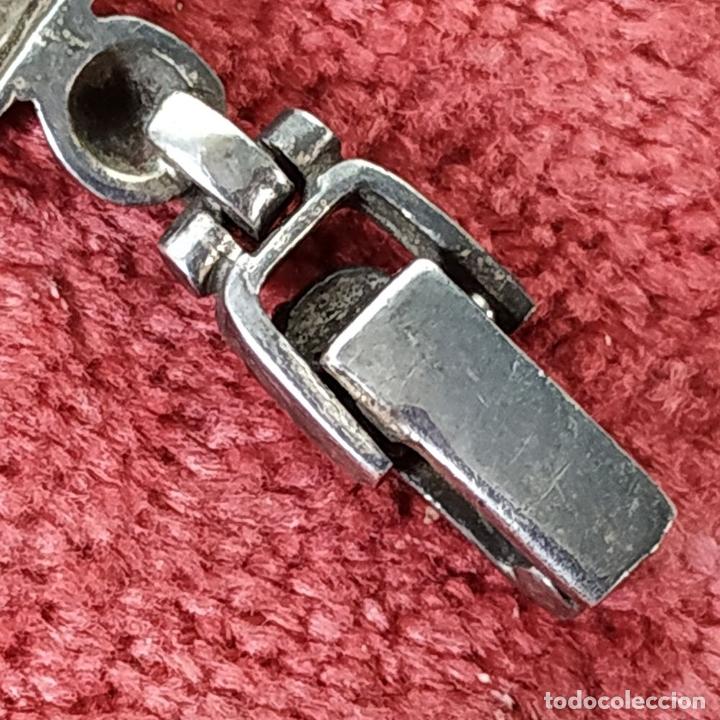 Joyeria: PULSERA DE DAMA. PLATA Y N&Aacute;CAR. ESPA&Ntilde;A. CIRCA 1930 - Foto 11