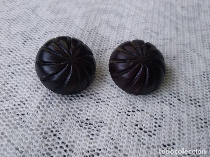 Joyeria: Pendientes clip negros vintage - Foto 4
