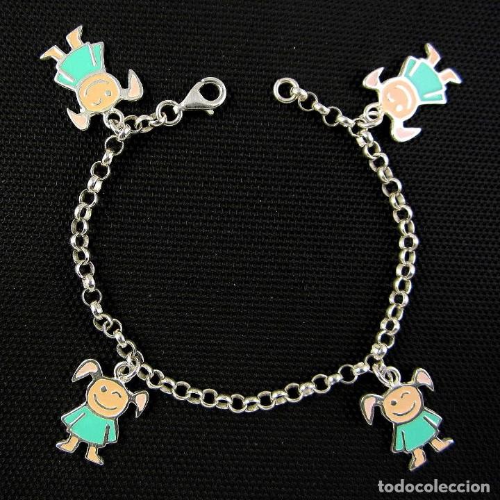 Joyeria: Pulsera de Plata y Esmaltes - Foto 1