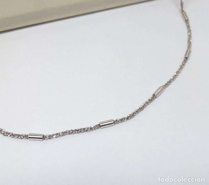 Joyeria: CADENA DE PLATA DE LEY ACABADA EN RODIO - MEDIDA 50 cm. - Foto 1