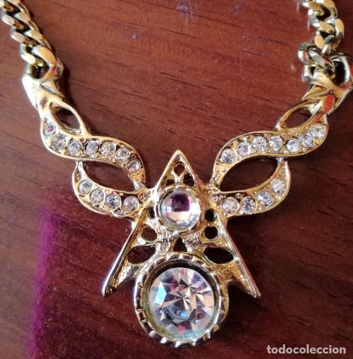 Joyeria: COLLAR GARGANTILLA EN ORO CON CIRCONITAS - Foto 2