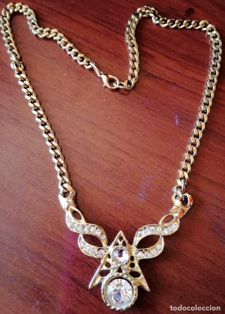 Joyeria: COLLAR GARGANTILLA EN ORO CON CIRCONITAS - Foto 3