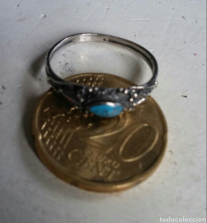 Joyeria: Anillo plata y piedra azul - Foto 3