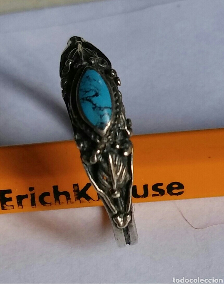 Joyeria: Anillo plata y piedra azul - Foto 4