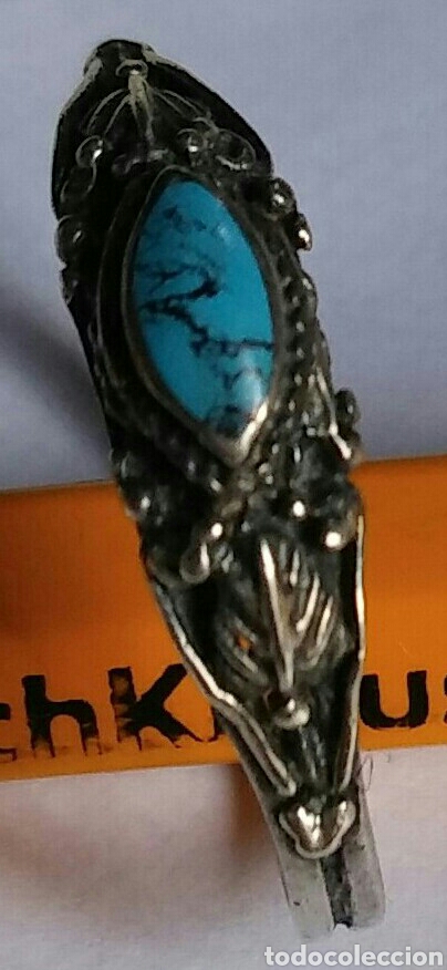 Joyeria: Anillo plata y piedra azul - Foto 1