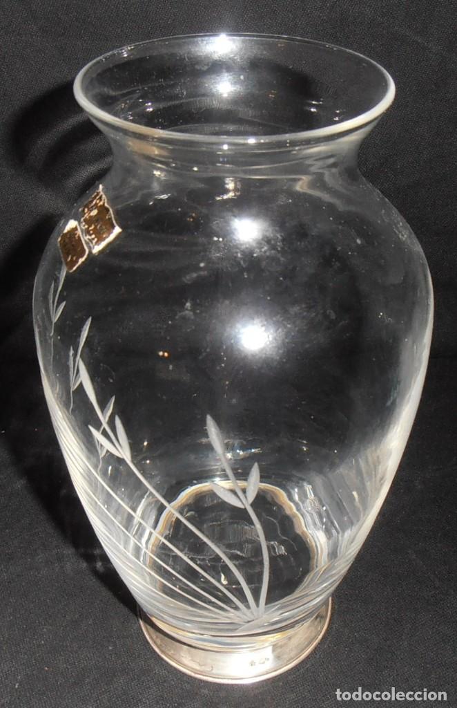 Joyeria: BUCARO DE CRISTAL TALLADO A MANO CON LA BASE DE PLATA - Foto 5