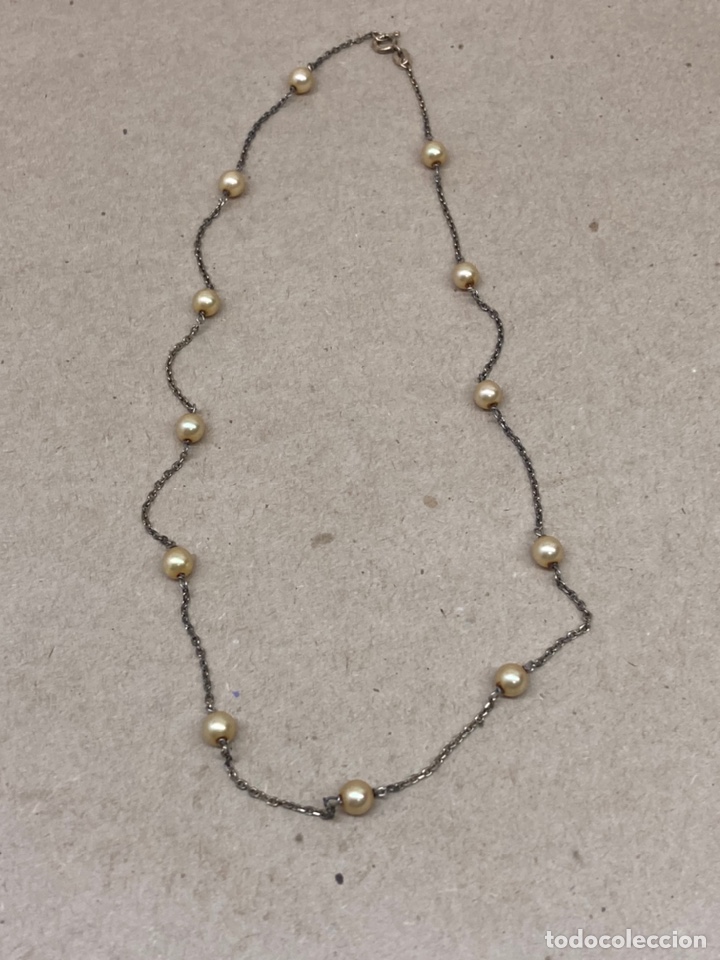 Joyeria: Collar de plata y perlas - Foto 1