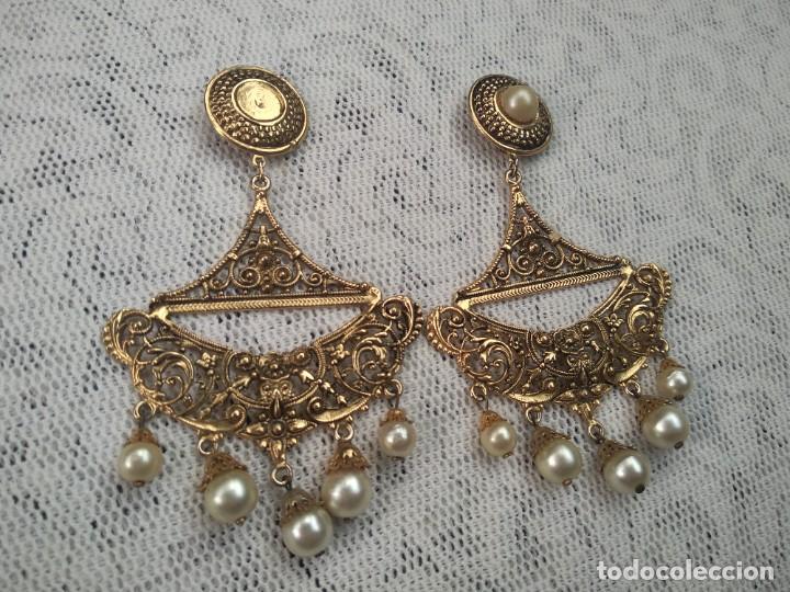Joyeria: Pendientes clip dorados - Foto 1