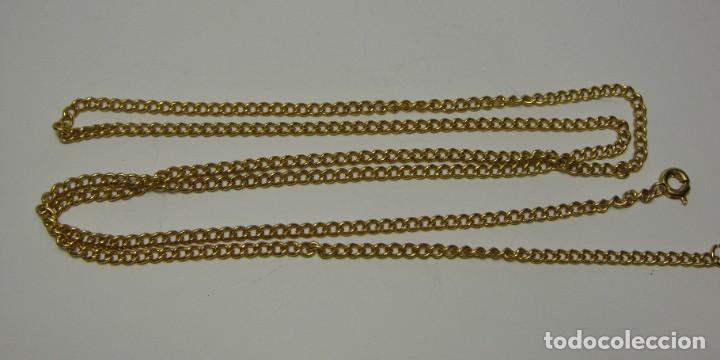 Joyeria: Cadena con ba&ntilde;o de oro. - Foto 2