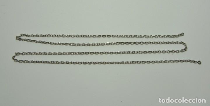 Joyeria: Cadena de plata. (27 cm cerrada) - Foto 3