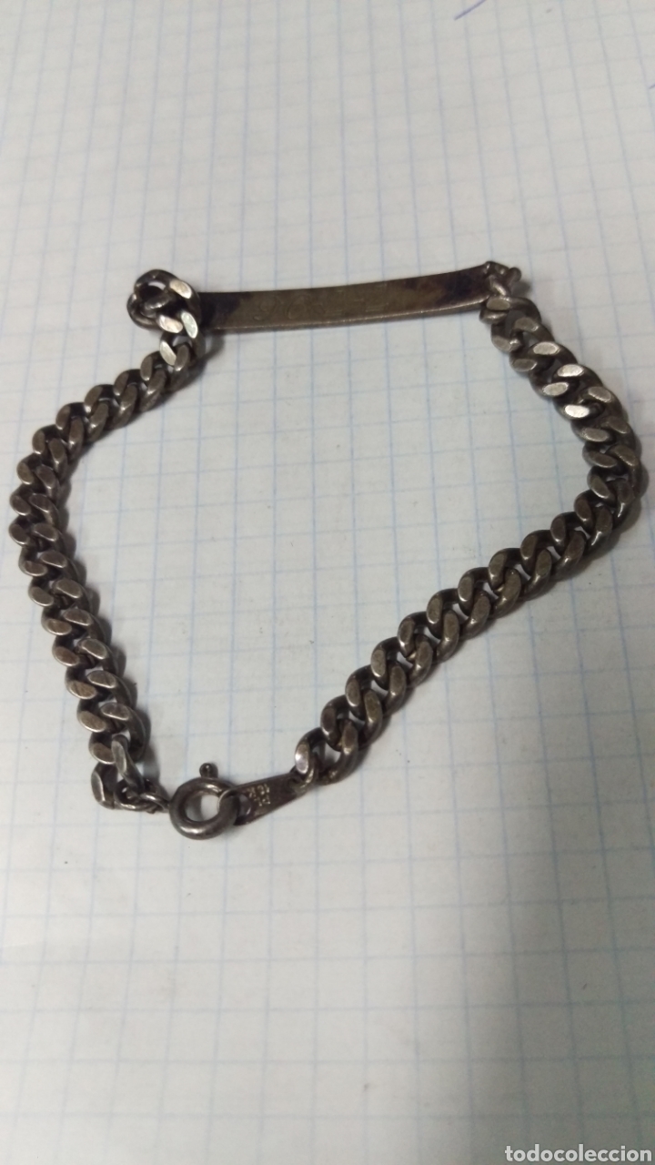 Joyeria: ANTIGUA PULSERA DE PLATA CONTRASTADA - Foto 2