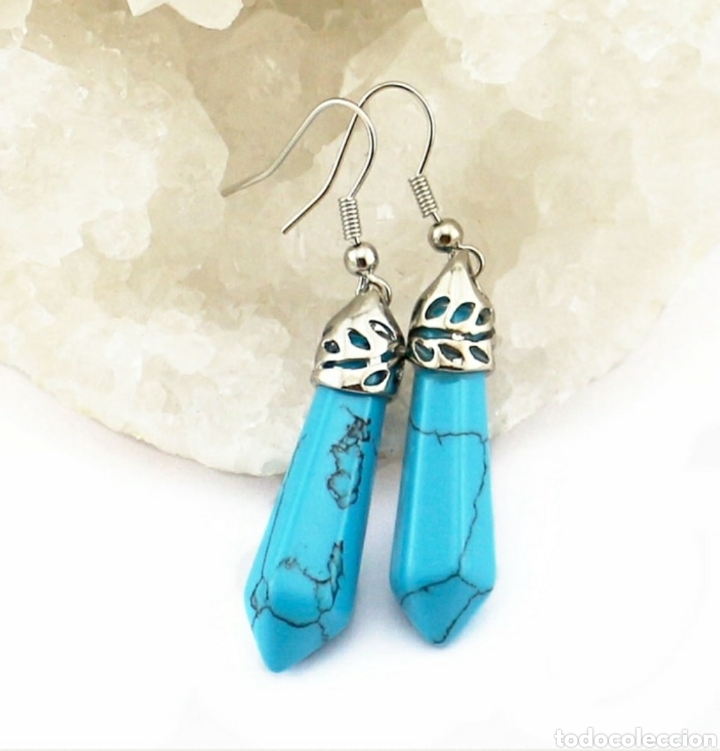 Joalharia: Pendientes Turquesa ENV&Iacute;O GRATIS!!
