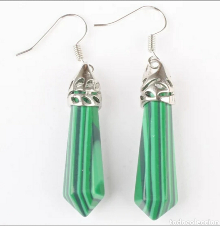 Joyeria: Pendientes Malaquita ENV&Iacute;O GRATIS!! - Foto 1