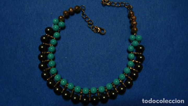 Joyeria: Collar piedras preciosas de dos colores - Foto 1
