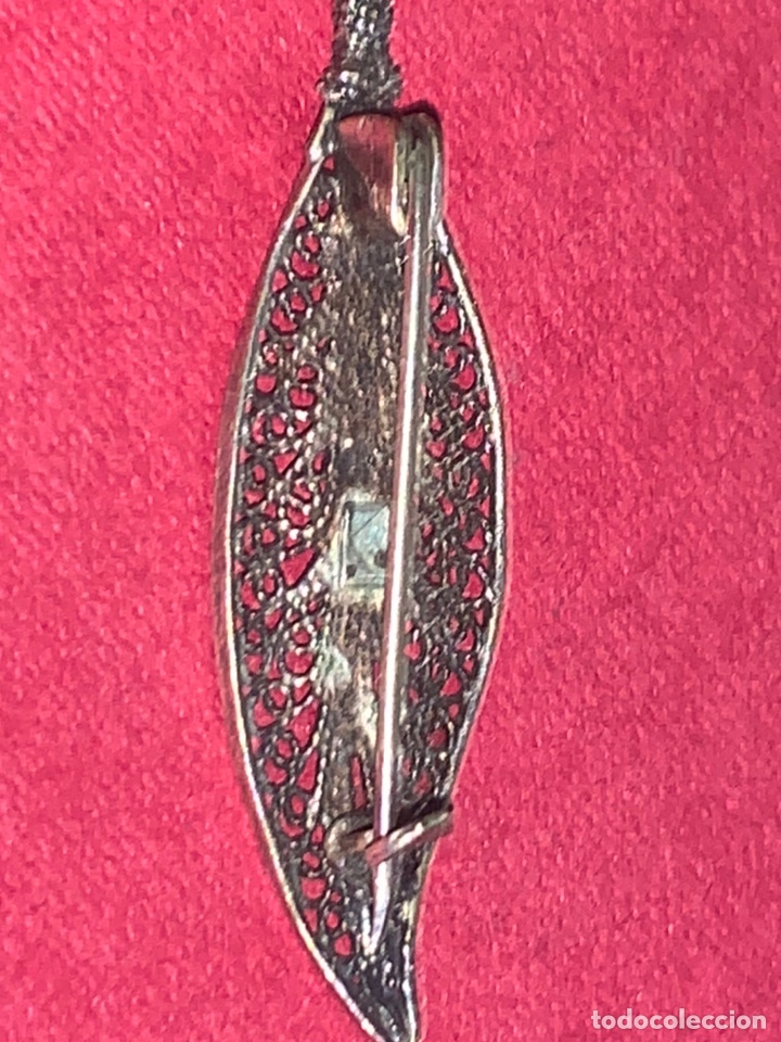 Joyeria: Antiguo broche en filigrana - Foto 3