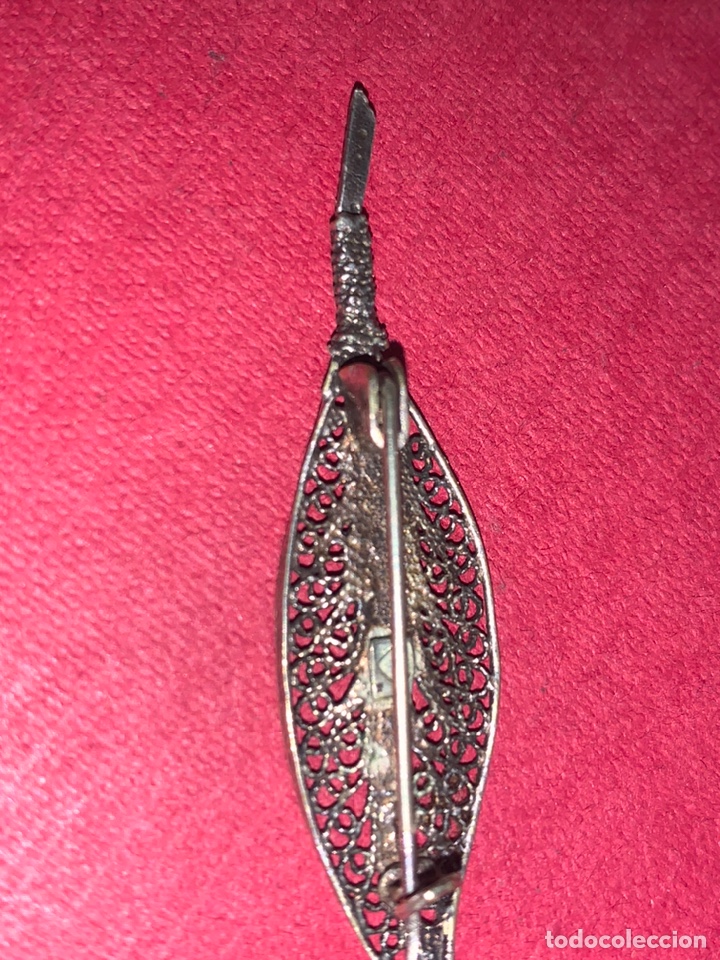 Joyeria: Antiguo broche en filigrana - Foto 4