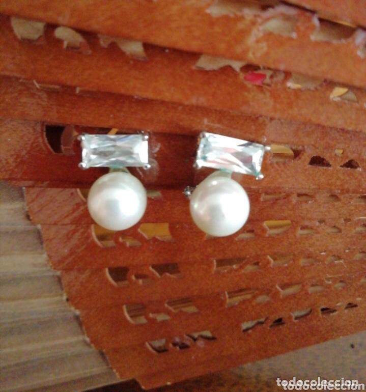 Joyeria: PENDIENTES DE TU Y YO CON PERLAS DE MALLORCA Y CRISTAL - Foto 4