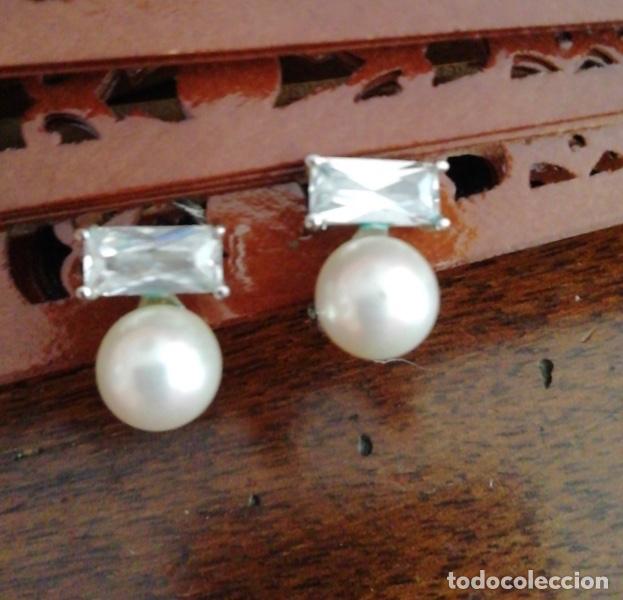 Joyeria: PENDIENTES DE TU Y YO CON PERLAS DE MALLORCA Y CRISTAL - Foto 5