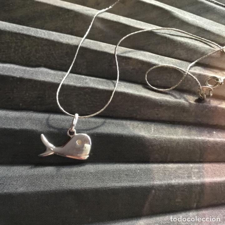 Joyeria: GARGANTILLA DE PLATA. PEZ. PISCIS - Foto 2