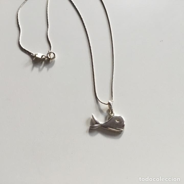 Joyeria: GARGANTILLA DE PLATA. PEZ. PISCIS - Foto 3