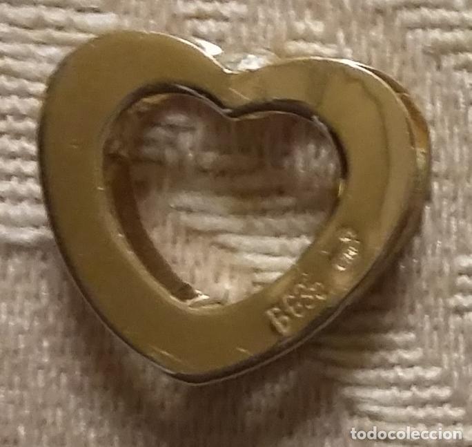 Joyeria: Colgante coraz&oacute;n Oro 18 Kts. - Foto 3