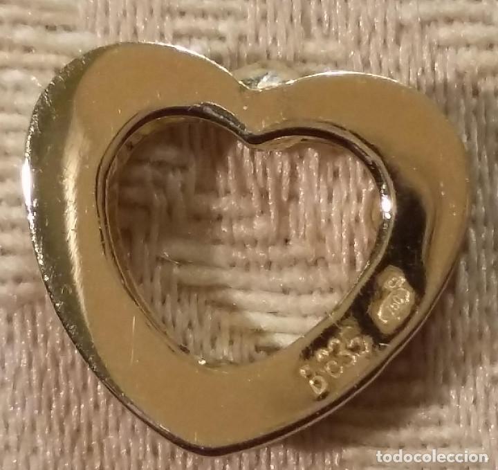 Joyeria: Colgante coraz&oacute;n Oro 18 Kts. - Foto 5