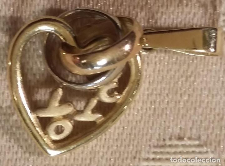 Joyeria: Colgante coraz&oacute;n Oro 18 Kts. - Foto 5