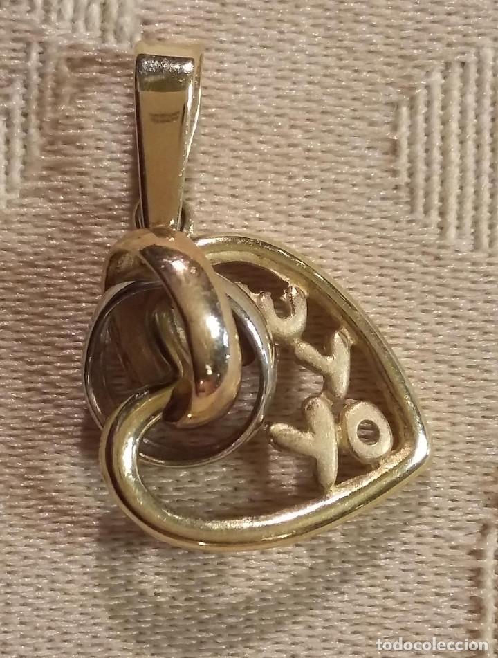 Joyeria: Colgante coraz&oacute;n Oro 18 Kts. - Foto 6