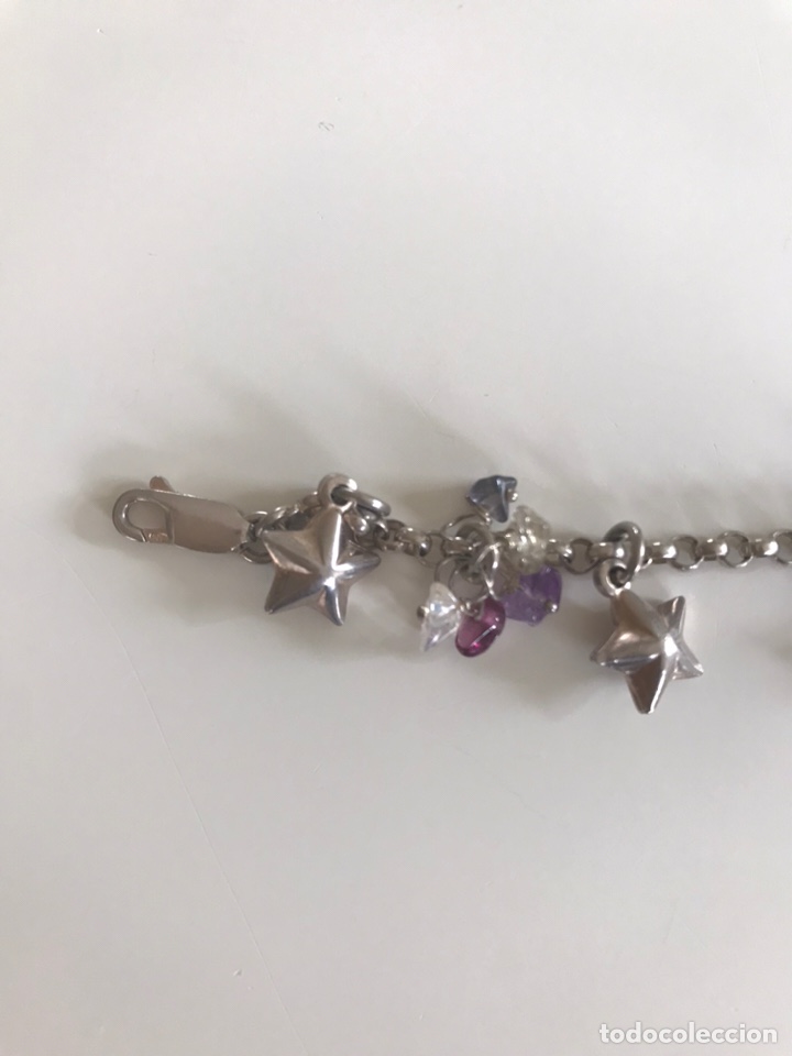 Joyeria: Pulsera de plata con estrellitas - Foto 3