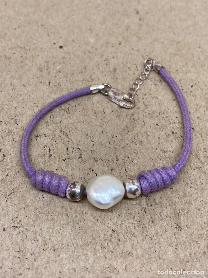 Joyeria: Pulsera de plata y perla - Foto 2