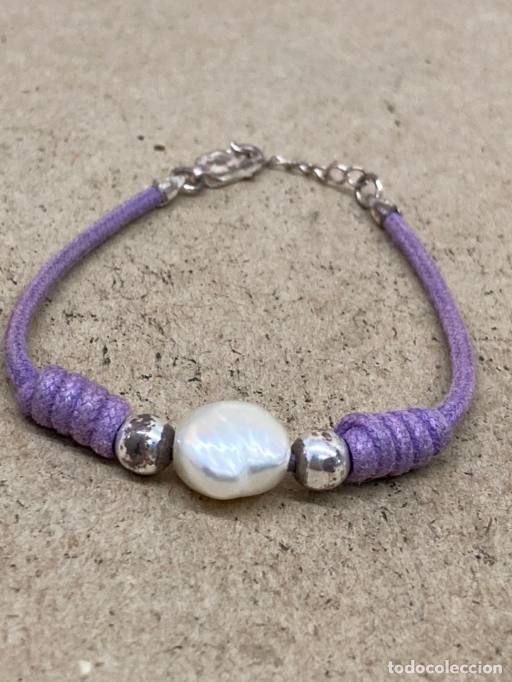 Joyeria: Pulsera de plata y perla - Foto 1