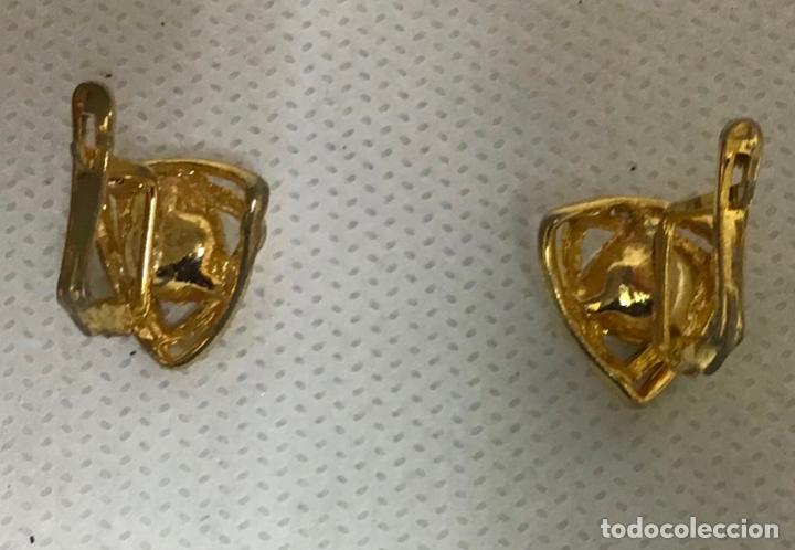 Joyeria: PENDIENTES DORADOS Y PERLAS - Foto 3
