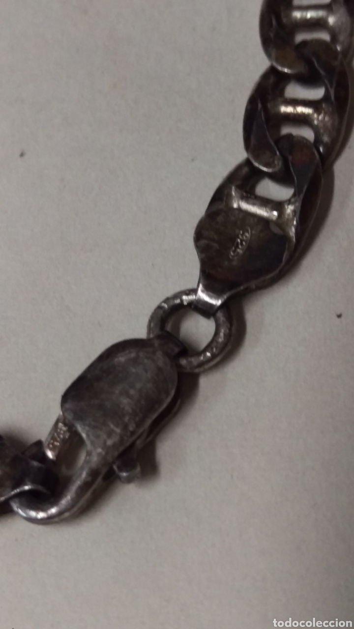 Joyeria: ANTIGUA PULSERA DE PLATA CONTRASTADA - Foto 3