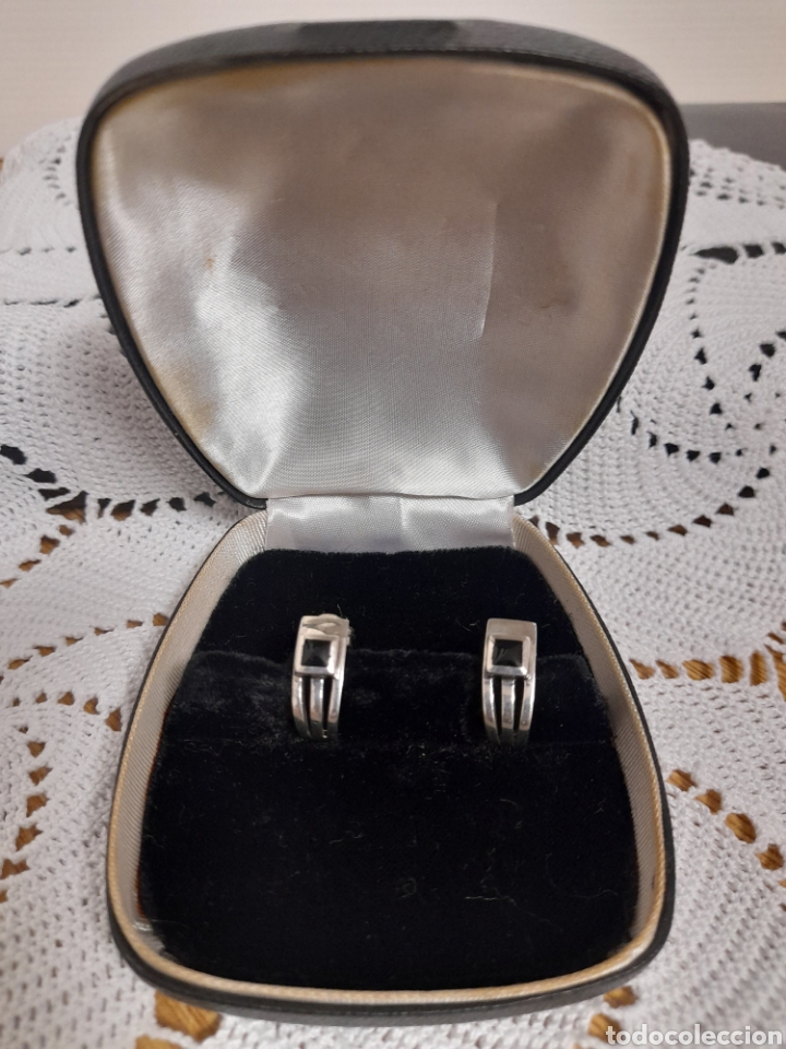 Joyeria: ANTIGUOS PENDIENTES EN PLATA 925 CONTRASTADA - Foto 1