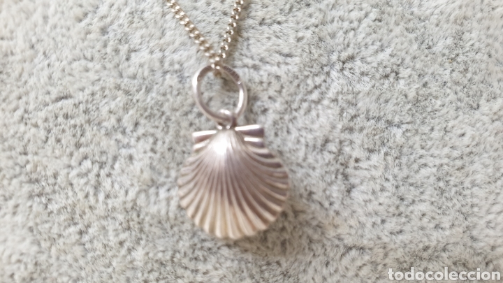 Joyeria: COLGANTE EN PLATA DE LEY CONTRASTE EN FORMA DE CONCHA - Foto 2
