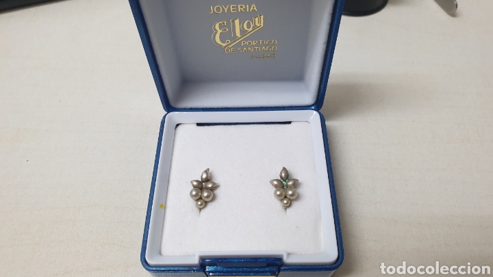 Joyeria: PENDIENTES ANTIGUOS EN PLATA DE LEY - Foto 2