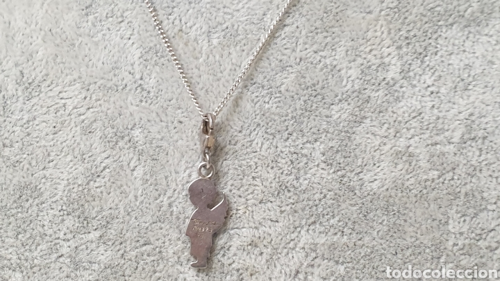 Joyeria: CADENA Y COLGANTE DE PLATA DE LEY CONTRASTE - Foto 4