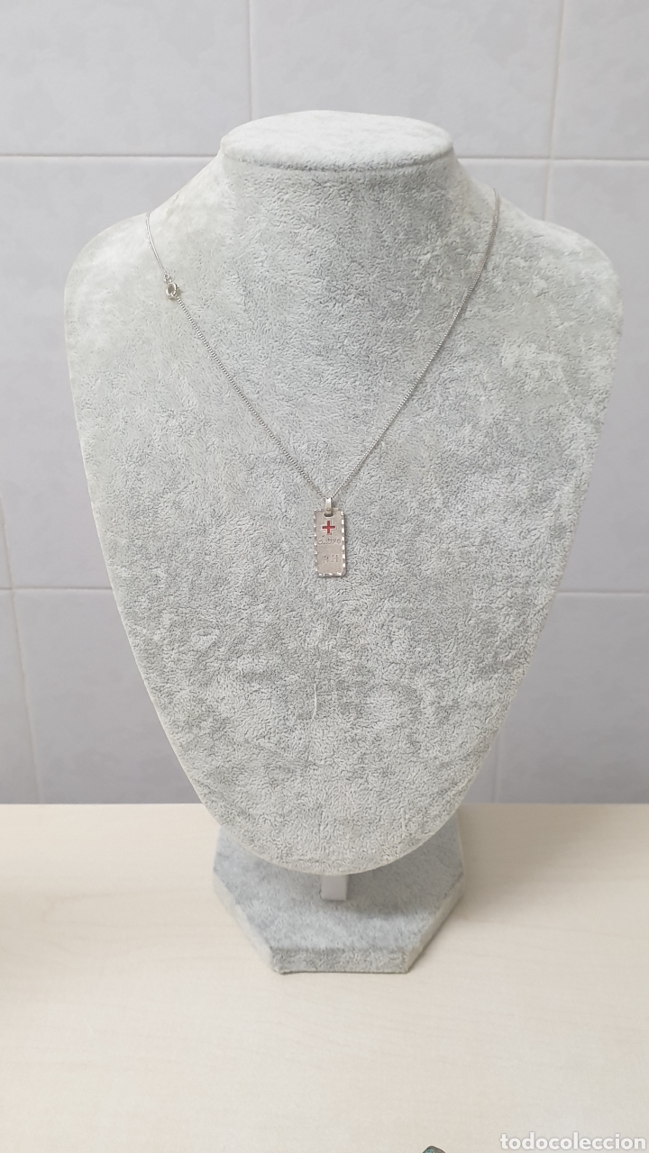 Joyeria: CADENA Y COLGANTE EN PLATA DE LEY CONTRASTE - Foto 3