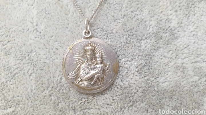 Joyeria: CADENA Y MEDALLA EN PLATA DE LEY CONTRASTE - Foto 2