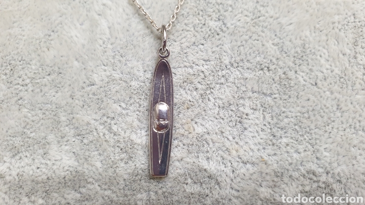 Joyeria: CADENA Y COLGANTE EN PLATA DE LEY CONTRASTE - Foto 1