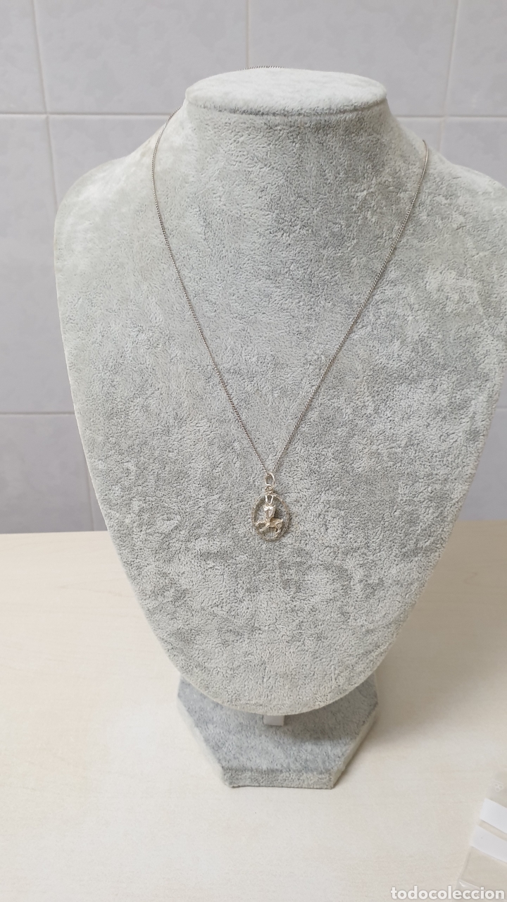 Joyeria: CADENA Y COLGANTE EN PLATA DE LEY CONTRASTE - Foto 4