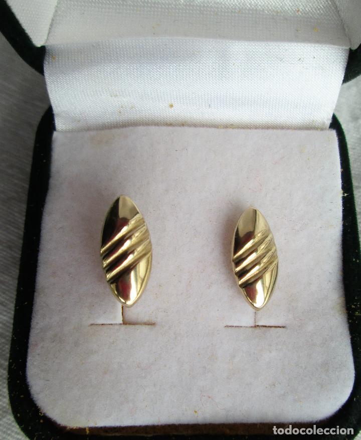 Joyeria: PENDIENTES CHAPADO EN ORO DE 18 KLTS. - SIN ESTRENAR - Foto 1