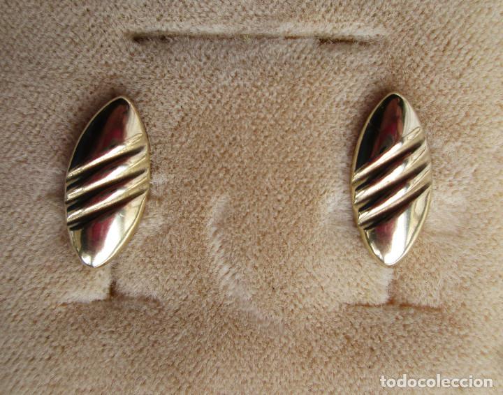 Joyeria: PENDIENTES CHAPADO EN ORO DE 18 KLTS. - SIN ESTRENAR - Foto 3