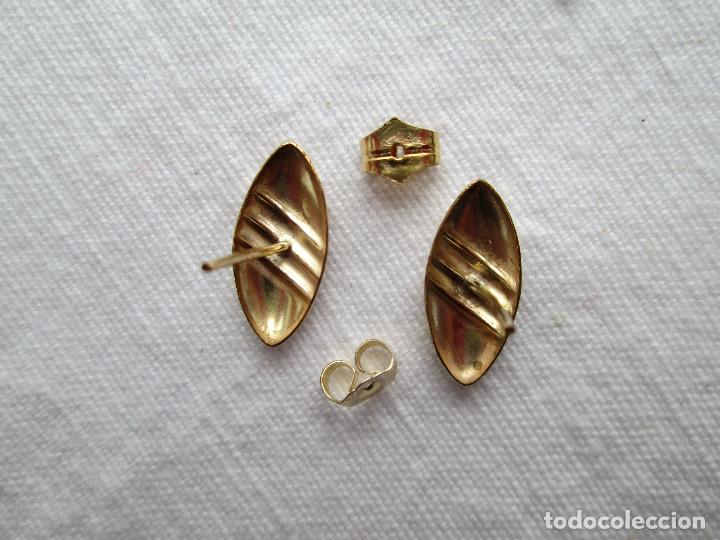 Joyeria: PENDIENTES CHAPADO EN ORO DE 18 KLTS. - SIN ESTRENAR - Foto 4
