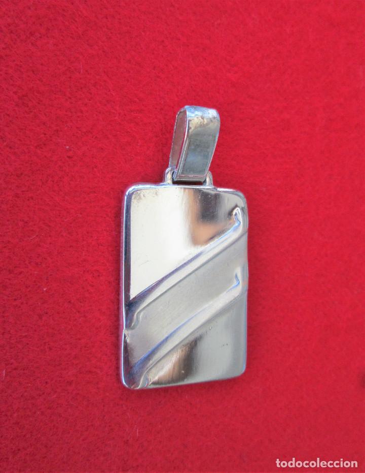 Joyeria: COLGANTE DE PLATA - PLACA - SIN ESTRENAR - Foto 1