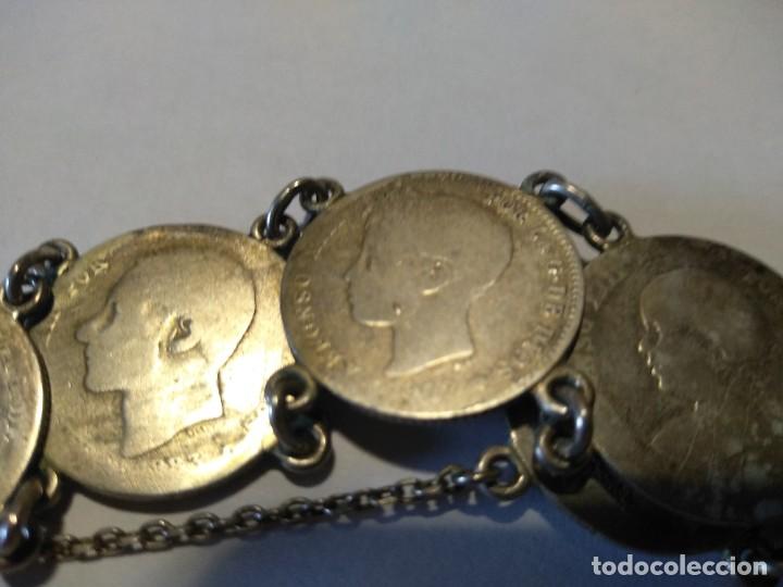 Joyeria: Pulsera monedas antiguas plata - Foto 7