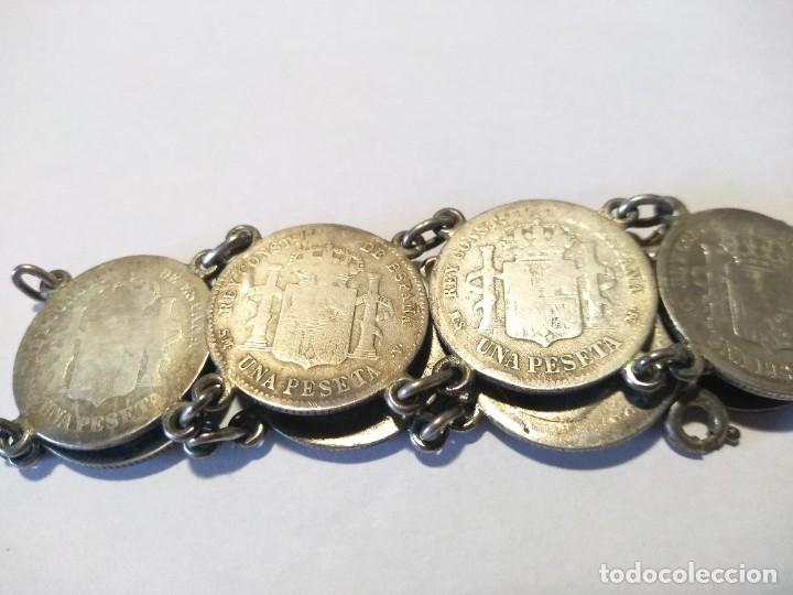 Joyeria: Pulsera monedas antiguas plata - Foto 11