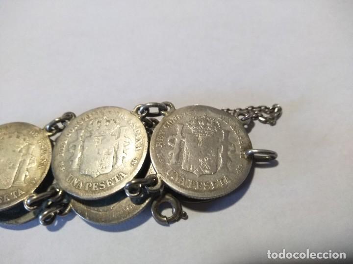 Joyeria: Pulsera monedas antiguas plata - Foto 12