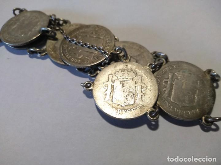 Joyeria: Pulsera monedas antiguas plata - Foto 13